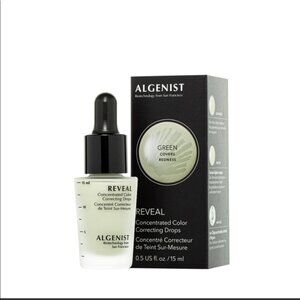 NIB Algenist Reveal Concentrated Color Correcting Drops 0.5 fl oz GREEN